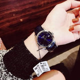 Tissot Couturier Lady Blue Dial Blue Leather Strap Watch for Women - T035.210.16.041.00 Authentic Buy Shop Now