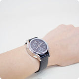 Calvin Klein Skirt Chronograph Black Dial Black Leather Strap Watch for Men - K2U291C1 Authentic Buy Shop Now