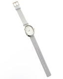 Calvin Klein Incentive White Dial White Leather Strap Watch for Women - K3P231L6 Authentic Buy Shop Now