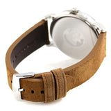 Emporio Armani Luigi Quartz Gray Dial Brown Leather Strap Watch For Men - AR11070 Authentic Buy Shop Now