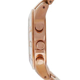 Marc Jacobs Blade Chronograph White Dial Rose Gold Steel Strap Watch for Women - MBM3082 Authentic Buy Shop Now