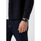 Fossil Neutra Minimalist Moonphase Black Dial Black Leather Strap Watch for Men - FS5904 Authentic Buy Shop Now
