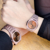 D1 Milano Ultra Thin Brown Dial Gold Steel Strap Watch for Unisex - D1-UTBJ10 Authentic Buy Shop Now