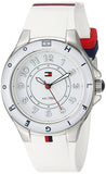 Tommy Hilfiger White Dial White Rubber Strap Watch for Women - 1781271 Authentic Buy Shop Now