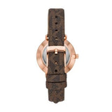Michael Kors Pyper Quartz Silver Dial Brown Leather Strap Watch for Women - MK1036 Authentic Buy Shop Now