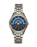 Michael Kors Lauryn Blue Dial Silver Steel Strap Watch for Women - MK3720 Authentic Buy Shop Now