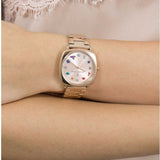 Marc Jacobs Mandy Rose Gold Dial Rose Gold Steel Strap Watch for Women - MJ3550 Authentic Buy Shop Now