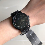 Marc Jacobs Baker Black Dial Black Steel Strap Watch for Women - MBM3425 Authentic Buy Shop Now