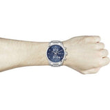 Hugo Boss Skymaster Blue Dial Silver Steel Strap Watch for Men - 1513784 Authentic Buy Shop Now