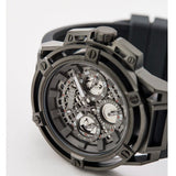 Guess Matrix Multifunction Grey Dial Grey Rubber Strap Watch for Men - GW0423G3 Authentic Buy Shop Now