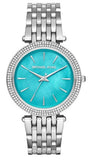 Michael Kors Darci Mother of Pearl Blue Dial Silver Steel Strap Watch for Women - MK3515 Authentic Buy Shop Now