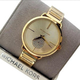 Michael Kors Portia Gold Dial Gold Steel Strap Watch for Women - MK3639 Authentic Buy Shop Now