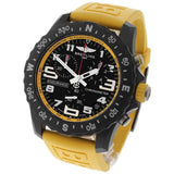 Breitling Endurance Pro Black Dial Yellow Rubber Strap Watch for Men - X82310A41B1S1 Authentic Buy Shop Now