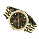 Michael Kors Darci Analog Quartz Grey Dial Two Tone Steel Strap Watch For Women - MK3584 Authentic Buy Shop Now