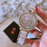 Michael Kors Parker Gold Dial Two Tone Steel Strap Watch for Women - MK6326 Authentic Buy Shop Now