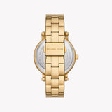 Michael Kors Quartz Blue Dial Gold Steel Strap Watch for Men - MKO1048 Authentic Buy Shop Now