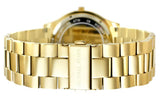 Michael Kors Slim Runway Quartz Black Dial Gold Steel Strap Watch For Men - MK8621 Authentic Buy Shop Now
