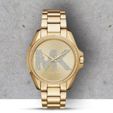 Michael Kors Bradshaw Quartz Gold Dial Gold Steel Strap Watch For Women - MK6555 Authentic Buy Shop Now
