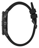 Guess Commander Black Dial Black Rubber Strap Watch for Men - GW0211G3 Authentic Buy Shop Now