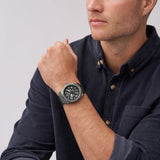 Fossil Bronson Automatic Skeleton Black Dial Black Steel Strap Watch for Men - ME3256 Authentic Buy Shop Now
