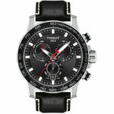 Tissot Supersport Chrono Black Dial Black Leather Strap Watch for Men - T125.617.16.051.00 Authentic Buy Shop Now