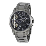 Fossil Grant Twist Multifunction Blue Dial Grey Steel Strap Watch for Men - ME1146 Authentic Buy Shop Now
