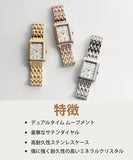 Fossil Raquel Three Hand White Dial Two Tone Steel Strap Watch For Women - ES5222 Authentic Buy Shop Now