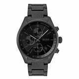 Hugo Boss Grand Prix Black Dial Black Steel Strap Watch for Men - 1513676 Authentic Buy Shop Now