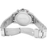 Hugo Boss Rafale Chronograph Black Dial Silver Steel Strap Watch for Men - 1513509 Authentic Buy Shop Now