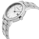 Burberry The City Silver Dial Silver Steel Strap Watch for Women - BU9000 Authentic Buy Shop Now