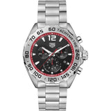 Tag Heuer Formula 1 Chronograph Black Dial Silver Steel Strap Watch for Men - CAZ101Y.BA0842 Authentic Buy Shop Now