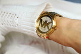 Michael Kors Bradshaw Gold Dial Gold Steel Strap Watch for Women - MK6487 Authentic Buy Shop Now