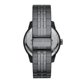 Michael Kors Cunningham Multifunction Chronograph Green Dial Grey Steel Strap Watch For Men - MK7158 Authentic Buy Shop Now
