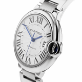Cartier Ballon Bleu De Cartier Silver Dial Silver Steel Strap Watch for Women - WSBB0048 Authentic Buy Shop Now