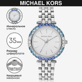 Michael Kors Darci Quartz White Dial Silver Steel Strap Watch For Women - MK4516 Authentic Buy Shop Now