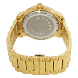 Movado Series 800 Blue Dial Gold Steel Strap Watch For Men - 2600144 Authentic Buy Shop Now