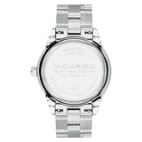 Movado Heritage Calendoplan Blue Dial Silver Steel Strap Watch For Men - 3650094 Authentic Buy Shop Now