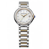 Maurice Lacroix Fiaba Date Diamonds White Mother of Pearl Dial Two Tone Steel Strap Watch for Women - FA1007-PVP23-170-1 Authentic Buy Shop Now