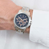 Maserati Successo Chronograph 44mm Stainless Steel Watch For Men - R8873621008 Authentic Buy Shop Now