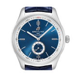 Breitling Premier Automatic 40mm Blue Dial Blue Leather Strap Mens Watch - A37340351C1P2 Authentic Buy Shop Now