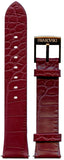 Swarovski Era Journey Red Dial Red Leather Strap Watch for Women - 5416701 Authentic Buy Shop Now