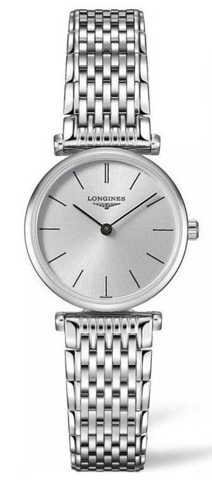 Longines La Grande Classique De Longines Silver Dial Silver Mesh Bracelet Watch for Women - L4.209.4.72.6 Authentic Buy Shop Now