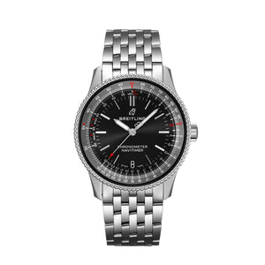 Breitling Navitimer Automatic 38mm Black Dial Stainless Steel Mens Watch - A17325241B1A1 Authentic Buy Shop Now