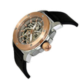 Fossil Modern Machine Automatic Skeleton Dial Black Leather Strap Watch for Men - ME3082 Authentic Buy Shop Now