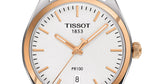Tissot T Classic PR 100 Quartz White Dial Brown Leather Strap Watch for Men - T101.410.26.031.00 Authentic Buy Shop Now