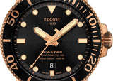 Tissot Seastar 1000 Powermatic 80 Black Dial Black Rubber Strap Watch for Men - T120.407.37.051.01 Authentic Buy Shop Now