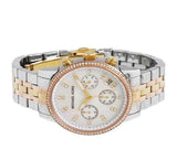 Michael Kors Ritz White Dial Two Tone Steel Strap Watch for Women - MK5650 Authentic Buy Shop Now