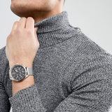 Tommy Hilfiger Gavin Chronograph Quartz Grey Dial Silver Mesh Bracelet Watch for Men - 1791466 Authentic Buy Shop Now
