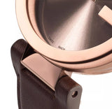 Gucci Interlocking Brown Dial Brown Leather Strap Watch For Women - YA133309 Authentic Buy Shop Now