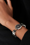 Dior Gem Dior Black Mother of Pearl Dial Silver Steel Strap Watch for Women - CD18111X1005 Authentic Buy Shop Now